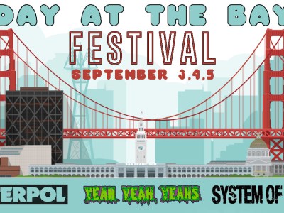 festival, lame, weird, music, sad, poster, yeah yeah yeahs, system of a down, interpol, weird, loser, bridge, california, golden gate, lame, covid, quarantine, isolation, crowd, gathering