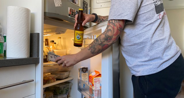 Man Places $7 in Fridge Each Time He Grabs a Beer to Replicate Concert Experience