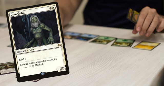 Former Cards Against Humanity Writer Keeps Pitching ‘Cum Goblin’ to Wizards of the Coast