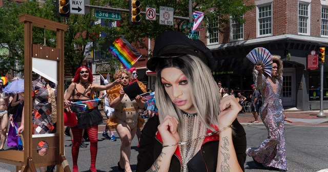 Drag Queen Overthrown in Drag Revolution by Drag Peasants