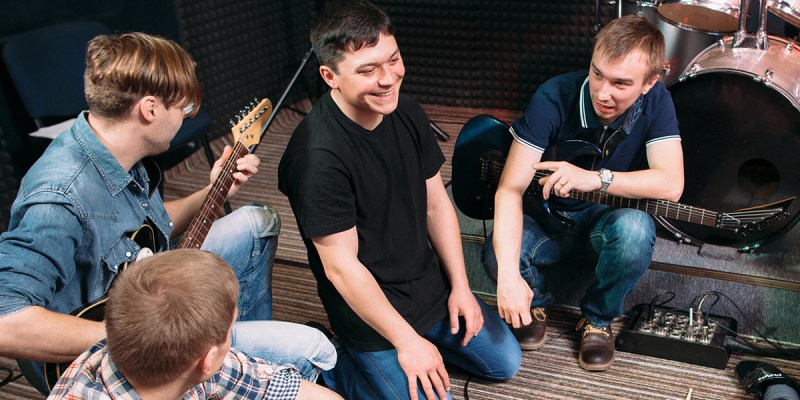 school, study, group, band, music, grad school, phd, doctor, masters, college, diploma, milo goes to college, punk, tee shirt, black shirt, jeans, normie, smart, nerds, write, read, test, essay, annoying