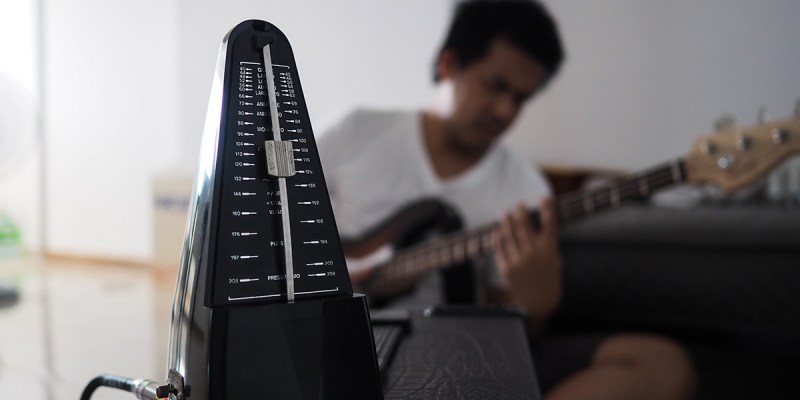 tick, click, count, timer, timing, swing, bpm, beats per minute, guitar, play, practice, record, suck, bad, sad, annoying, realistic, off time, off tempo, bad