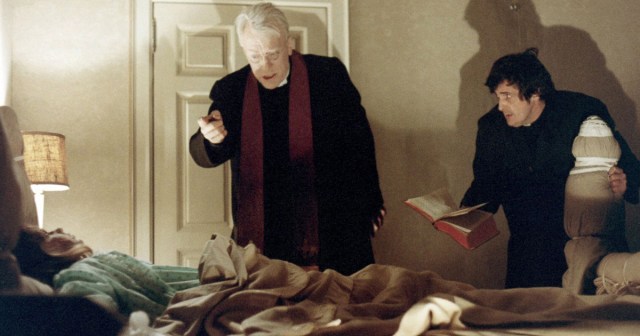 Priest from “The Exorcist” Just Happy to Hear His Mother Is Making Friends in Hell