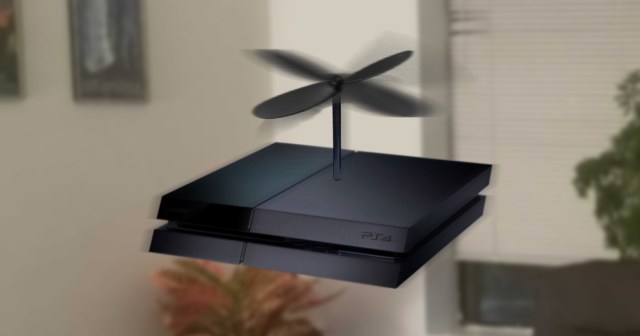 Increasingly Loud PS4 Sprouts Propeller and Flies Away
