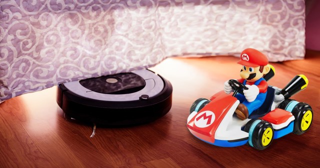 Sexual Tension Grows Between Mario Kart Live and Roomba