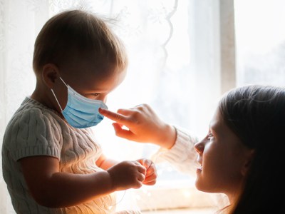 toddler, got your nose, masks