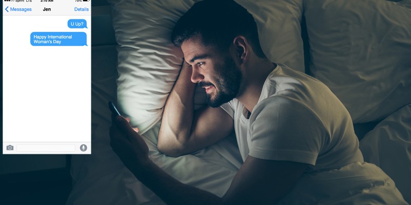 text, u up, international women's day