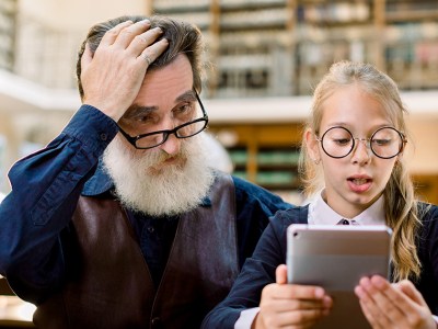 old man, white kids, appropriation