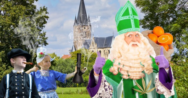 Netherlands Celebrates Fourten Twitzen, A Day Where Sober Children are Beaten With a Sack of Oranges by Sinterkush