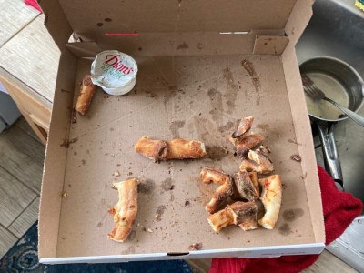 pizza, crust, morning