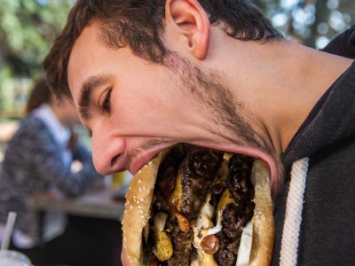 jaw, unhinged, burger