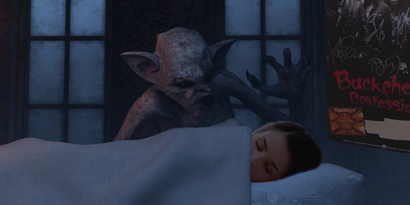 sleep paralysis, demon, buckcherry