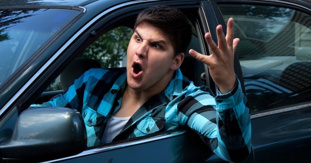White Guy Cut Off in Traffic Destined to Have Mugshot on News