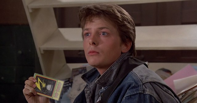 Marty Mcfly Stuck in 1982 Checks Bad Brains Liner Notes to See Exactly When Lightning Supposed to Strike Capitol Building