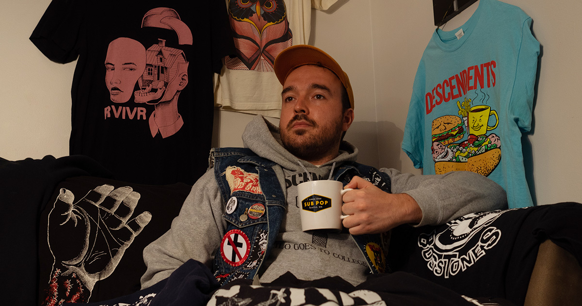 merch, man, shows