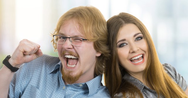Vaccinated Woman Celebrates with Rock Bottom Standards
