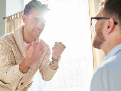 punk, therapist, fight dad