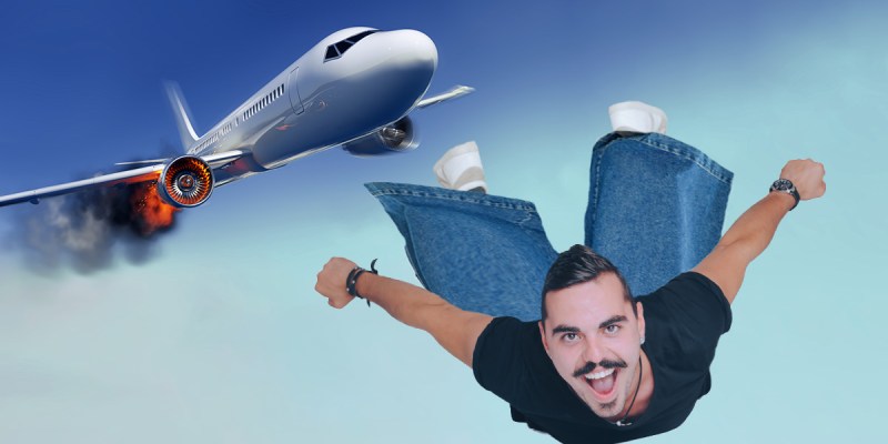 jnco, plane crash, parachute