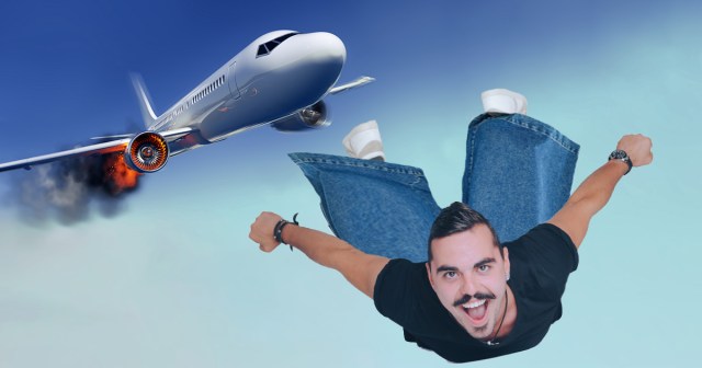 Nu-Metal Fan Whose JNCOs Inflated Like Parachute Only Survivor in Plane Crash