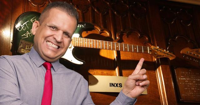 Hard Rock Cafe Manager Will Let You Hold The INXS Guitar If You Help Jump His Car