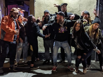 crew pic, covid, uncool