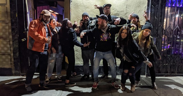 First Crew Pic Back from COVID Decidedly Uncool