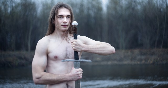Metalhead on Camping Trip Regrets Bringing Viking Sword to Chop Wood