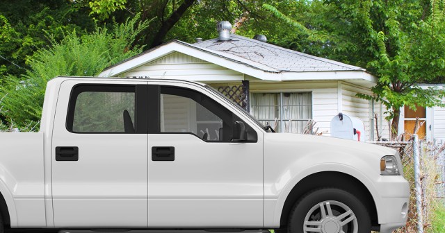 $70,000 Pickup Truck Used To Move Box of Old Posters and a Chair