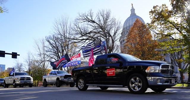 Man Hoping Truck Flag Size Properly Represents His Level of Racism