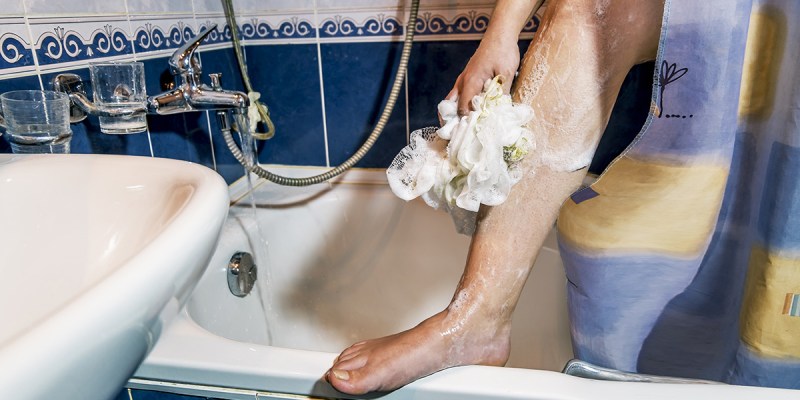 shower curtain, lef, intimacy