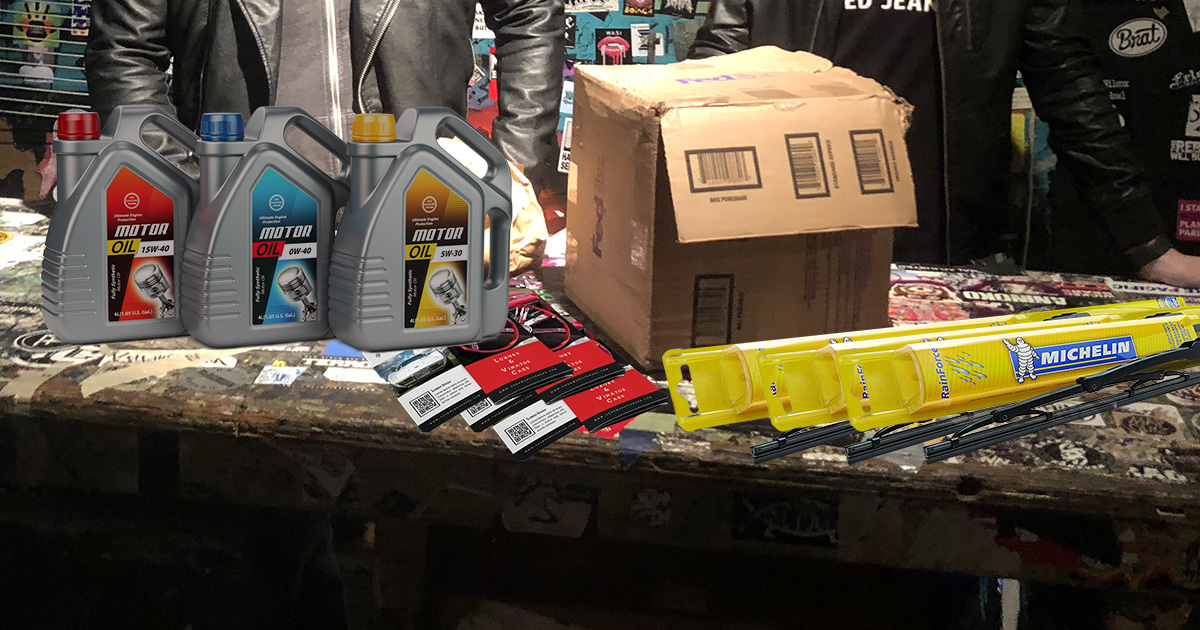 doom rock, oil change, merch