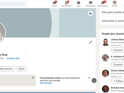 god, linkedin, content creating ninja