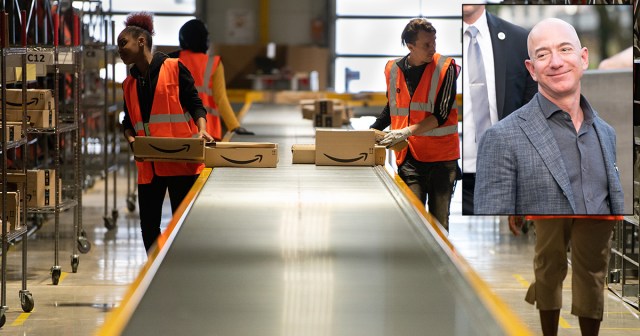 Amazon Employees Plan to Sneak in Bathroom Break While Jeff Bezos in Space