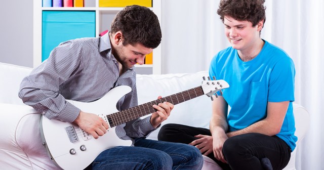 Lead Guitarist Calls in Older Brother to Play Really Hard Part