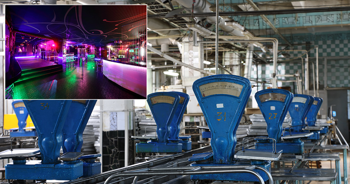 factory, new, nightclub
