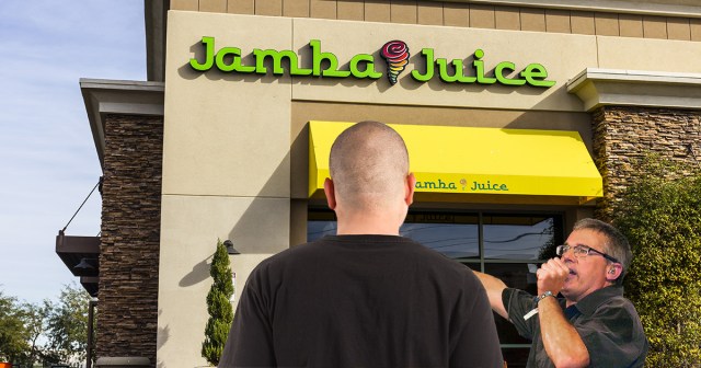 Descendents Visit Old Practice Space at 9th & Walnut Which is Now a Jamba Juice