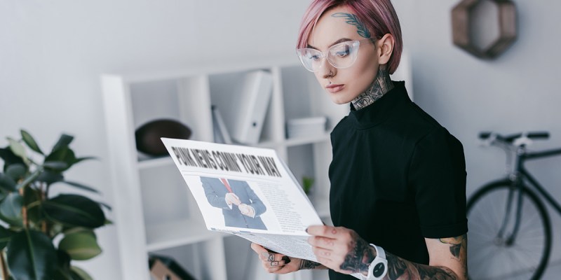 punk, newspaper, obituaries