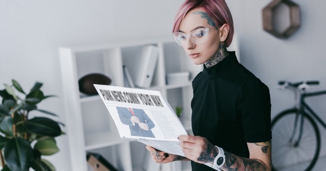 DIY Punk Newspaper 90% Obituaries
