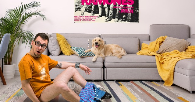 Dog Embarrassed Punk Owner Keeps Dragging Asshole On Carpet