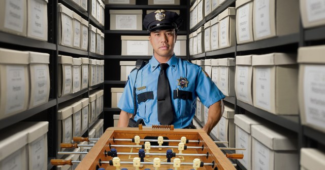 Budget Cut Forces Local Police to Move Foosball Table into Room Full of Untested Rape Kits