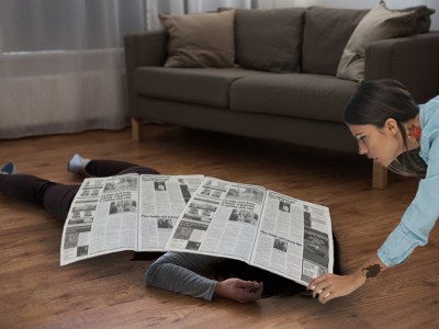 newspaper, punk, roommate