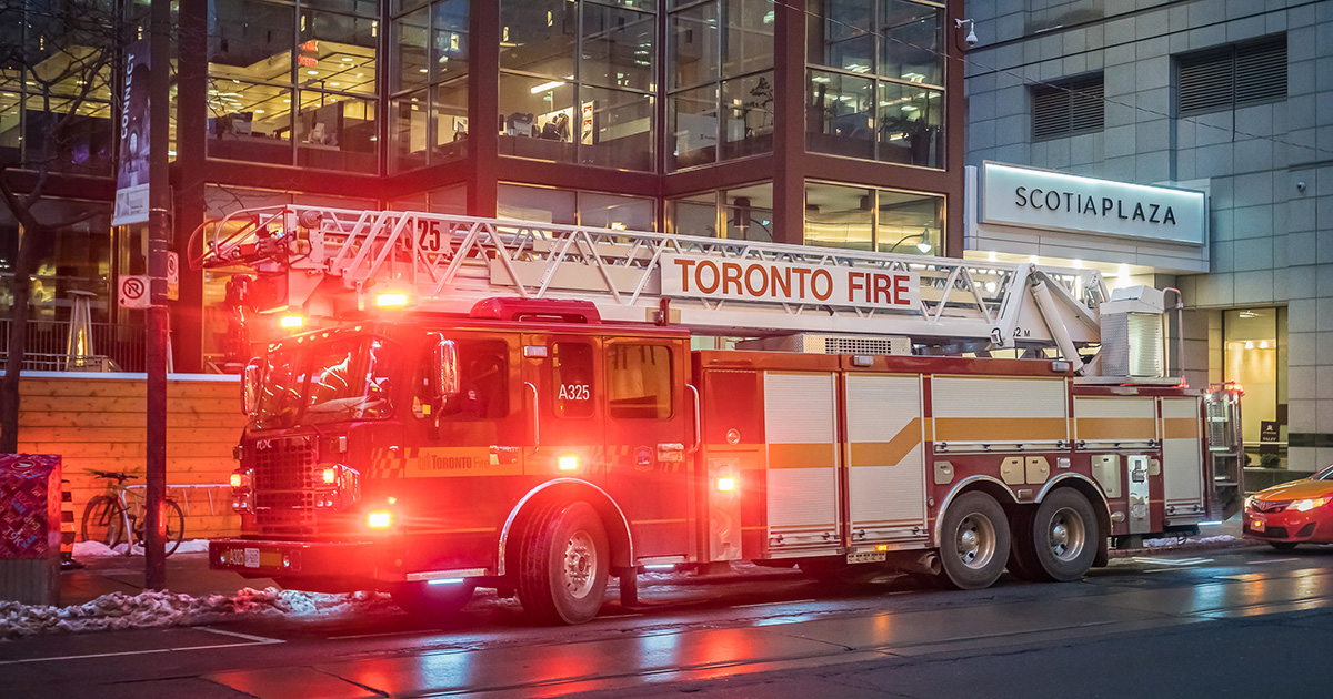 fire, truck, dramatic