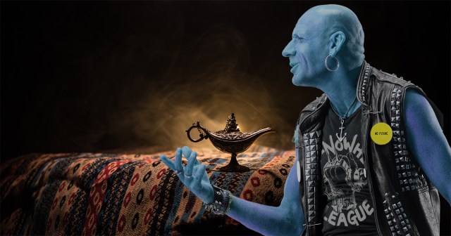 Punk Genie Asks If He Can Bum Three Wishes Off You