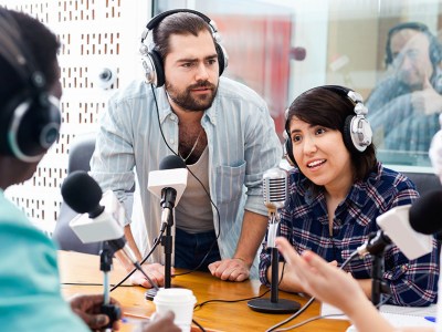 frontman, drummer, podcast