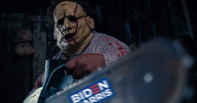I Am the Chainsaw Wielding Skin-Mask Guy of a Cannibalistic Murder Family. Here’s Why I Voted for Biden