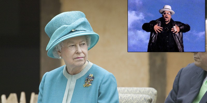 queen elizabeth, sir mix a lot, knight