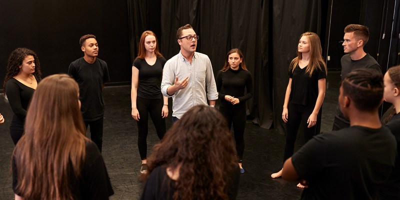 high school, drama, teacher