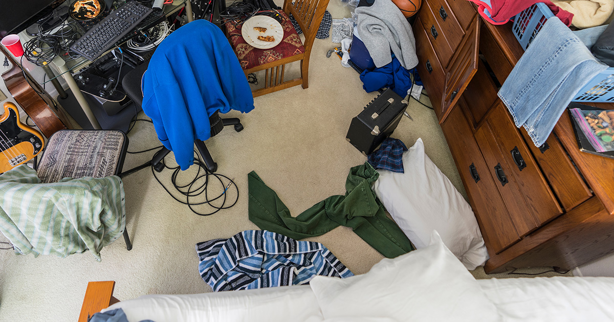 bedroom, clean, keys