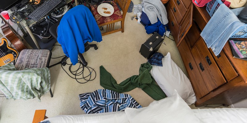 bedroom, clean, keys