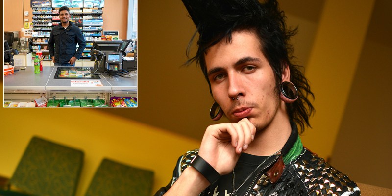 punk, 7-11, emergency contact